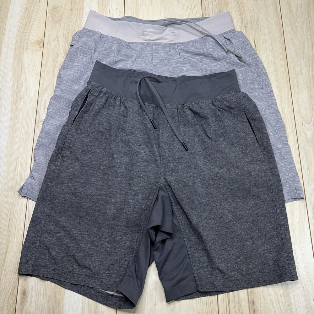 Lululemon Men's Medium T.H.E. Short 9" Linerless LM7AAWS Lot Of 2